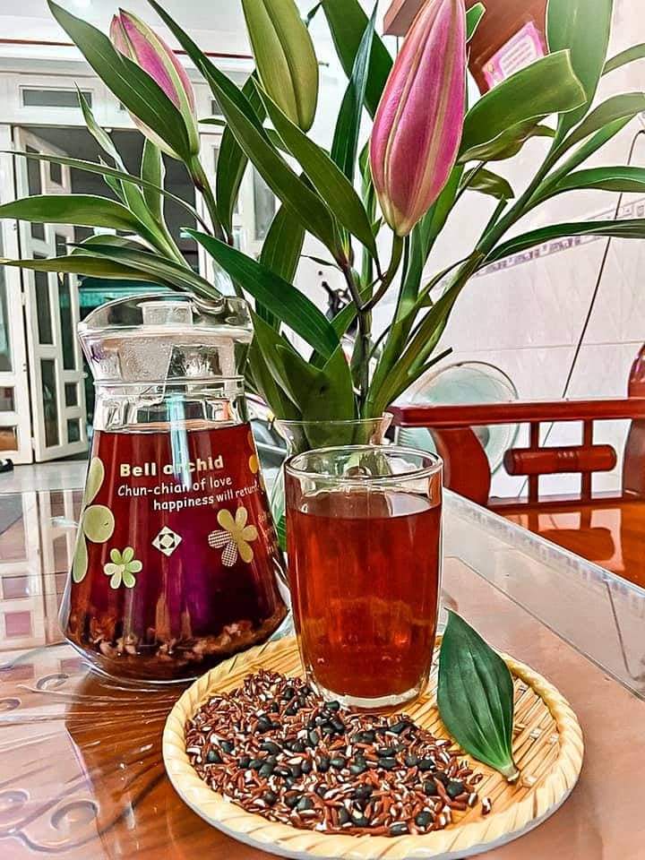Trà gạo lứt đậu đen giảm cân 500gr