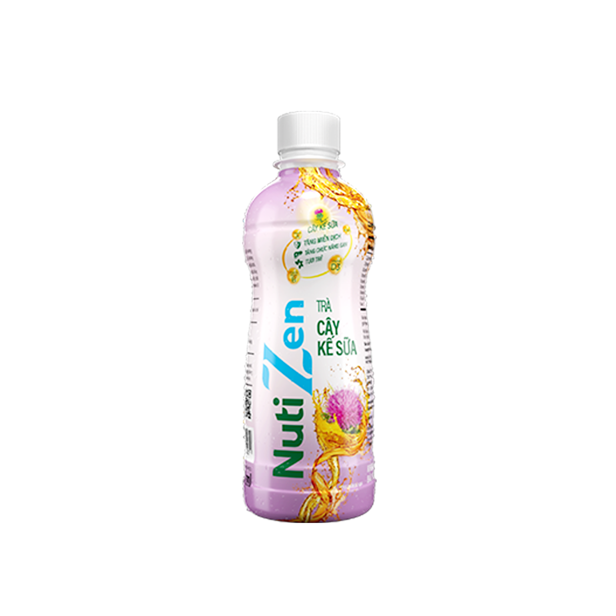 Trà Thảo Mộc Cây Kế Sữa Nutizen Chai pet 290ml - Thương Hiệu NUTIFOOD