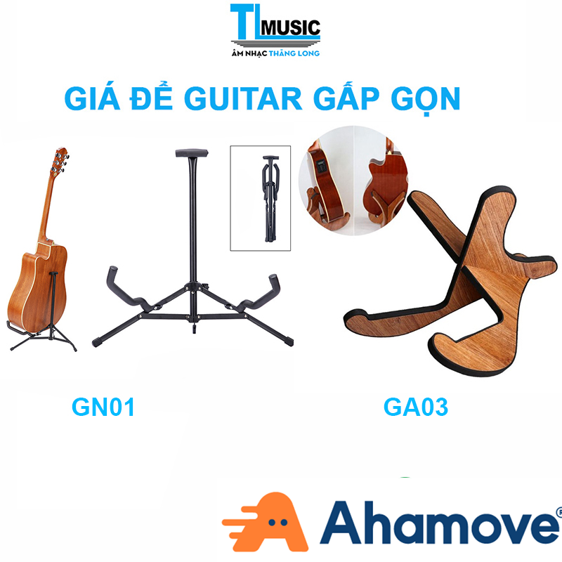 Chân Để Đàn Guitar Chữ A - Giá Guitar Kim Loại Giá Rẻ GA01