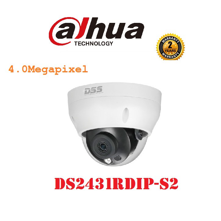Camera dss 4mp dahua ds2431rdip-s2 chuẩn nén h265+