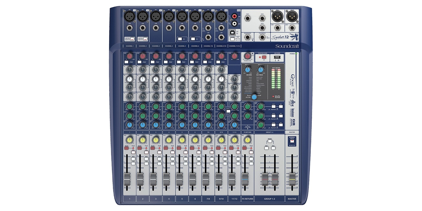 Mixer bàn 12 line Soundcraft SIGNATURE 12