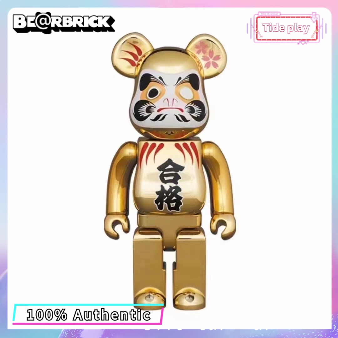 bearbrick Electroplated Gold Dharma Qualified 400 per cent