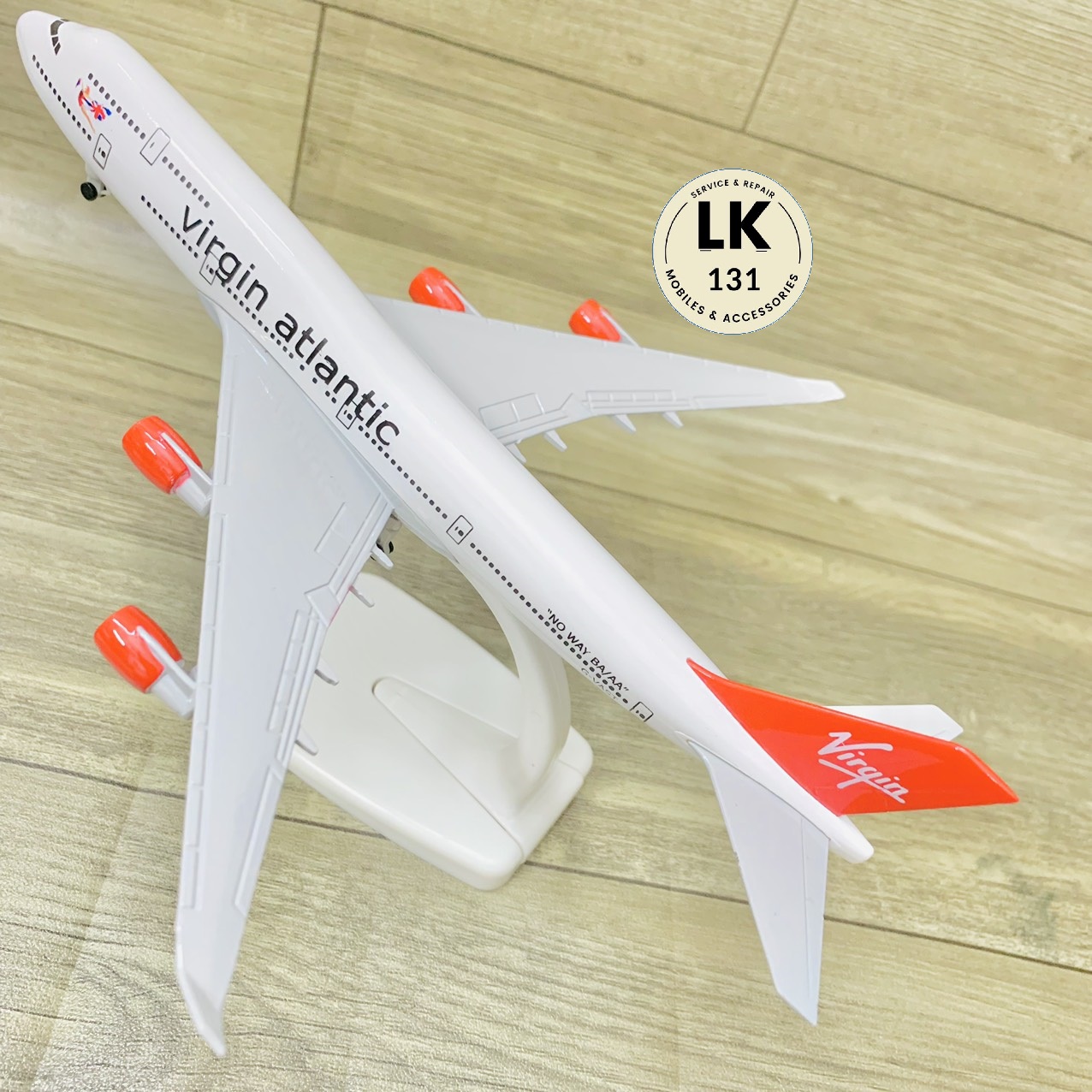 virgin atlantic toy plane