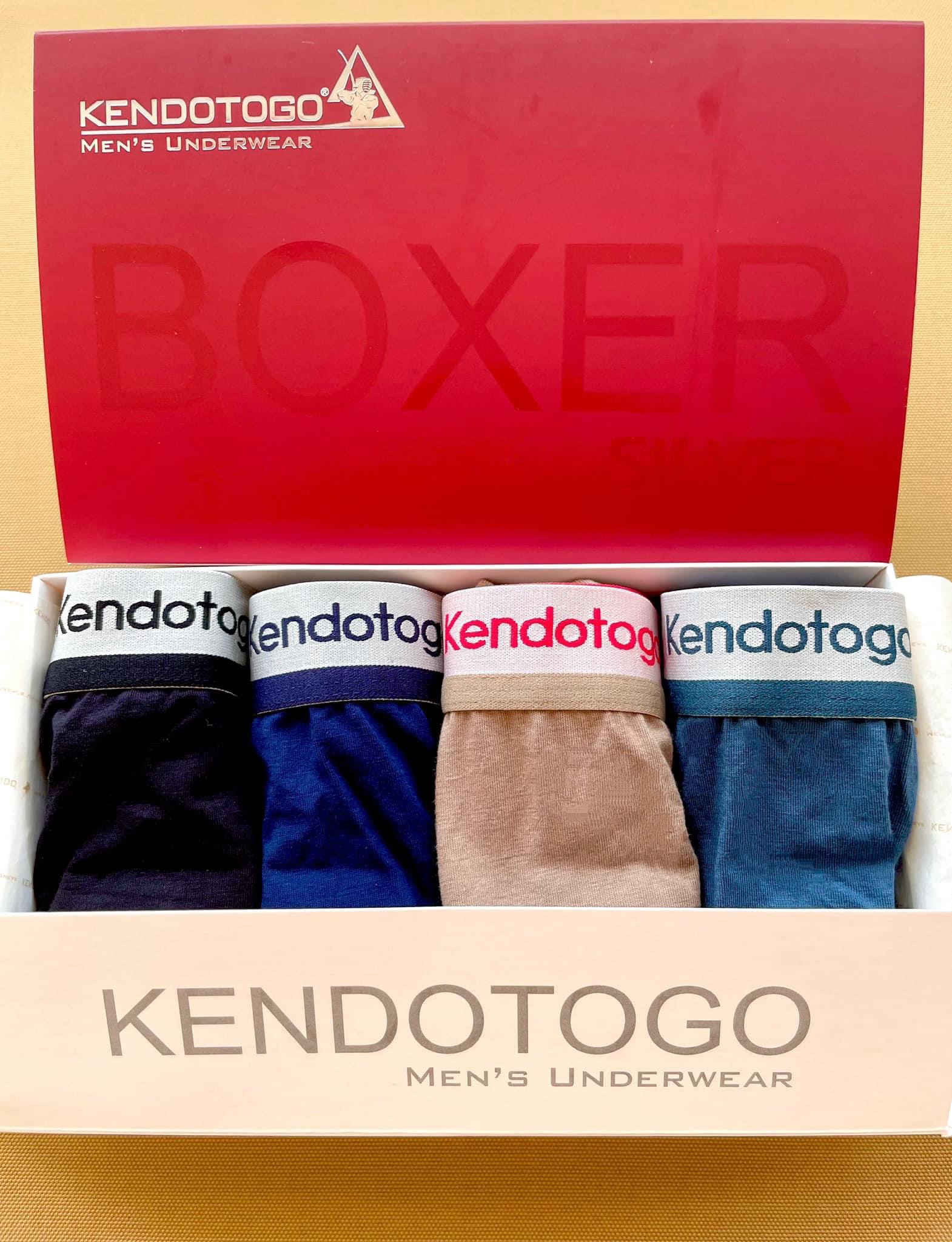 Combo 4 quần lót nam boxer kendotogo