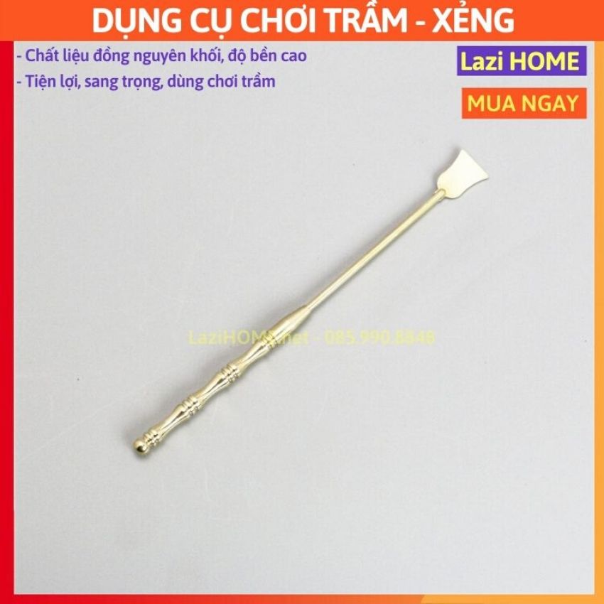 Dụng cụ chơi trầm, Trầm hương dụng cụ, Đồ chơi trầm, Đồ dưỡng trầm - {HÀNG CHẤT} Chất liệu đồng, đẹp không tì vết - Dùng để chơi trầm nụ, hương vòng, nhang, trầm bột, bột tài lộc