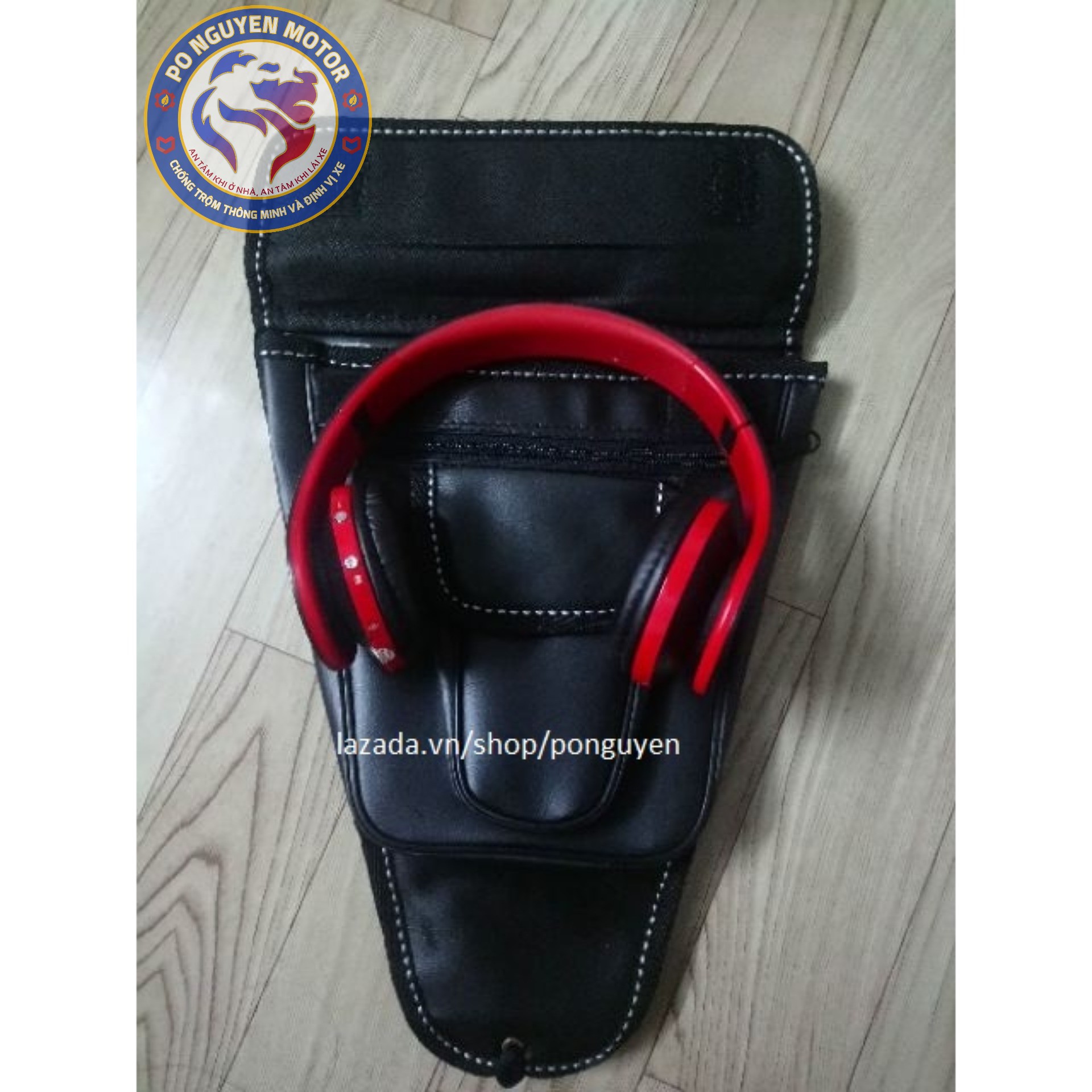 [HCM]Túi treo bình xăng R7 (Loại Da Thường)