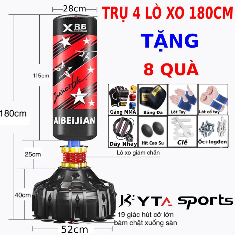 Bao cát trụ đấm bốc boxing KytaSport® chính hãng - Thiết bị tập luyện boxing, mma, trainning chuyên nghiệp dành cho người lớn trẻ em