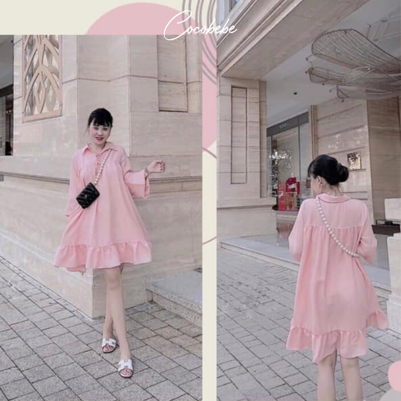 Đầm Babydoll Sơ Mi M3021 Cocobebe