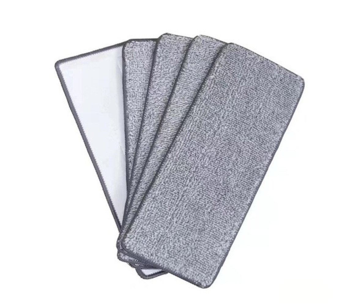 Miếng lau thay thế dành cho cây lau nhà của bộ lau nhà chữ nhật - có 2 đầu gài