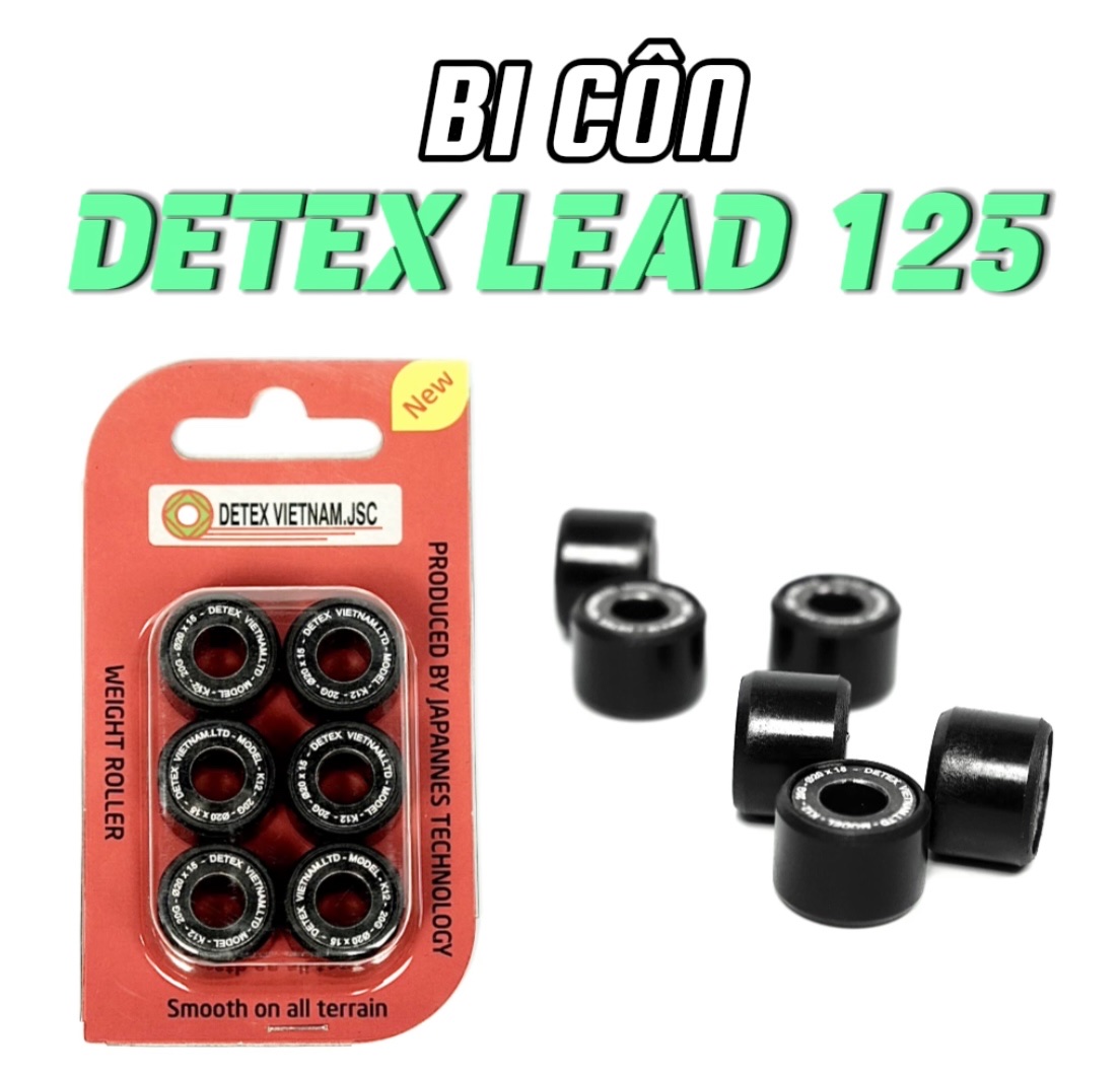 Bi côn/bi nồi xe máy Detex Lead 125