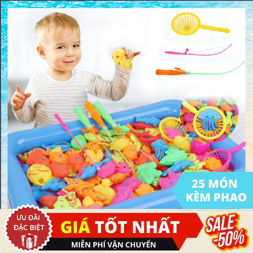 Bộ đồ chơi câu cá,Đồ chơi trẻ em, Bể câu cá cho bé, Đồ chơi câu cá kèm phao, Đồ chơi câu cá, bộ đồ chơi câu cá cho bé kèm bể phao, chất liệu nhựa ABS an toàn cho bé