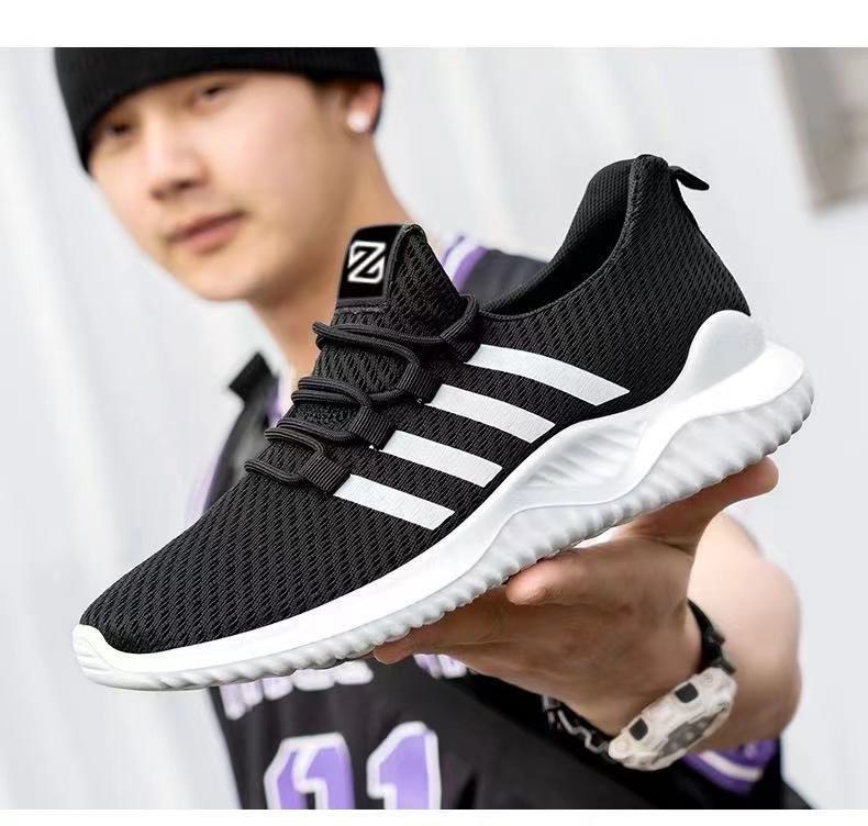 Giày sneaker nam viền 4 sọc đế APB thời trang