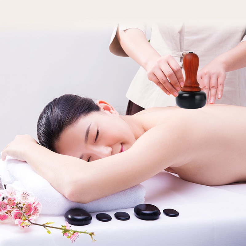 Cốc đá nóng massage body giúp đả thông kinh lạc