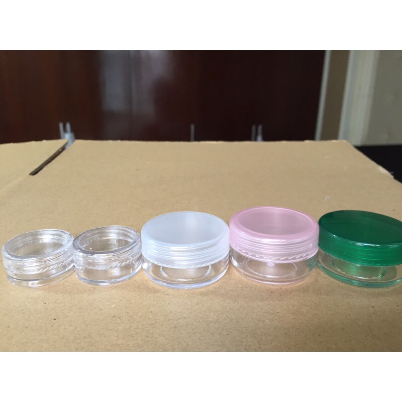 Combo 10 hũ chiết mỹ phẩm 3g,5g,10g