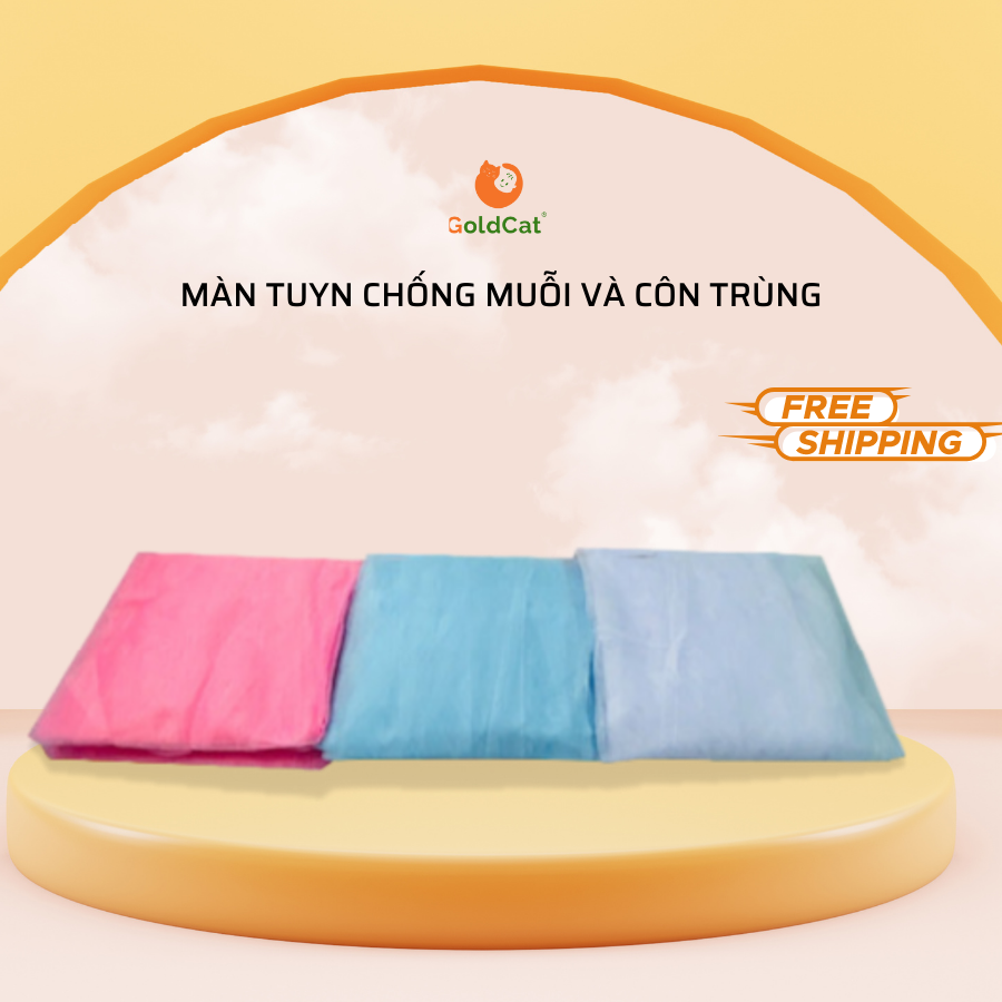 Màn cũi cho bé Goldcat chống muỗi và côn trùng