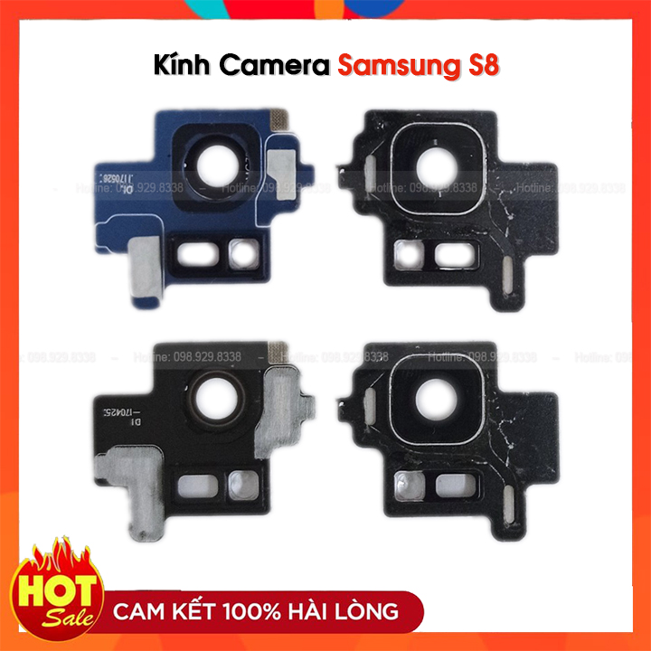 Kính Camera Sau Của Samsung Galaxy S8 - Linh kiện zin bóc máy