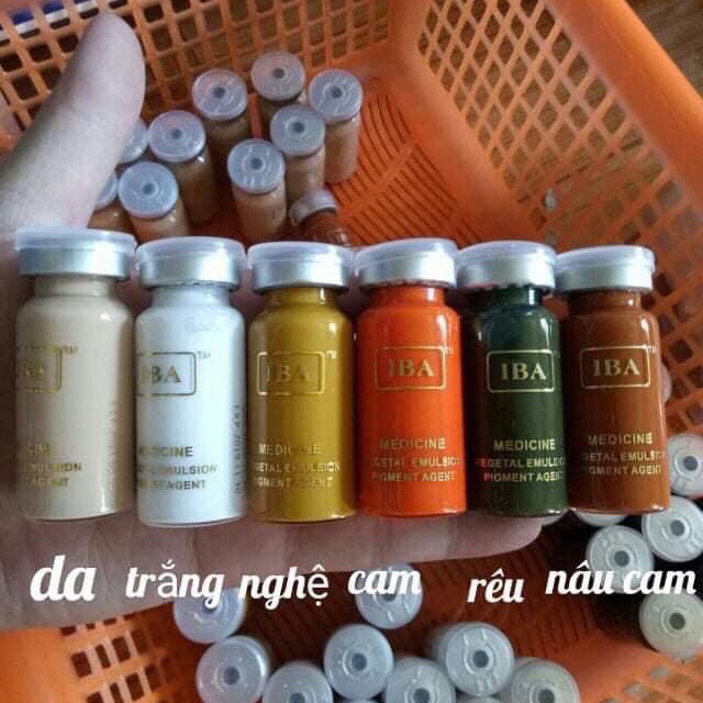 Mực xử lý thâm và xoá sửa iba 10ml phun xăm