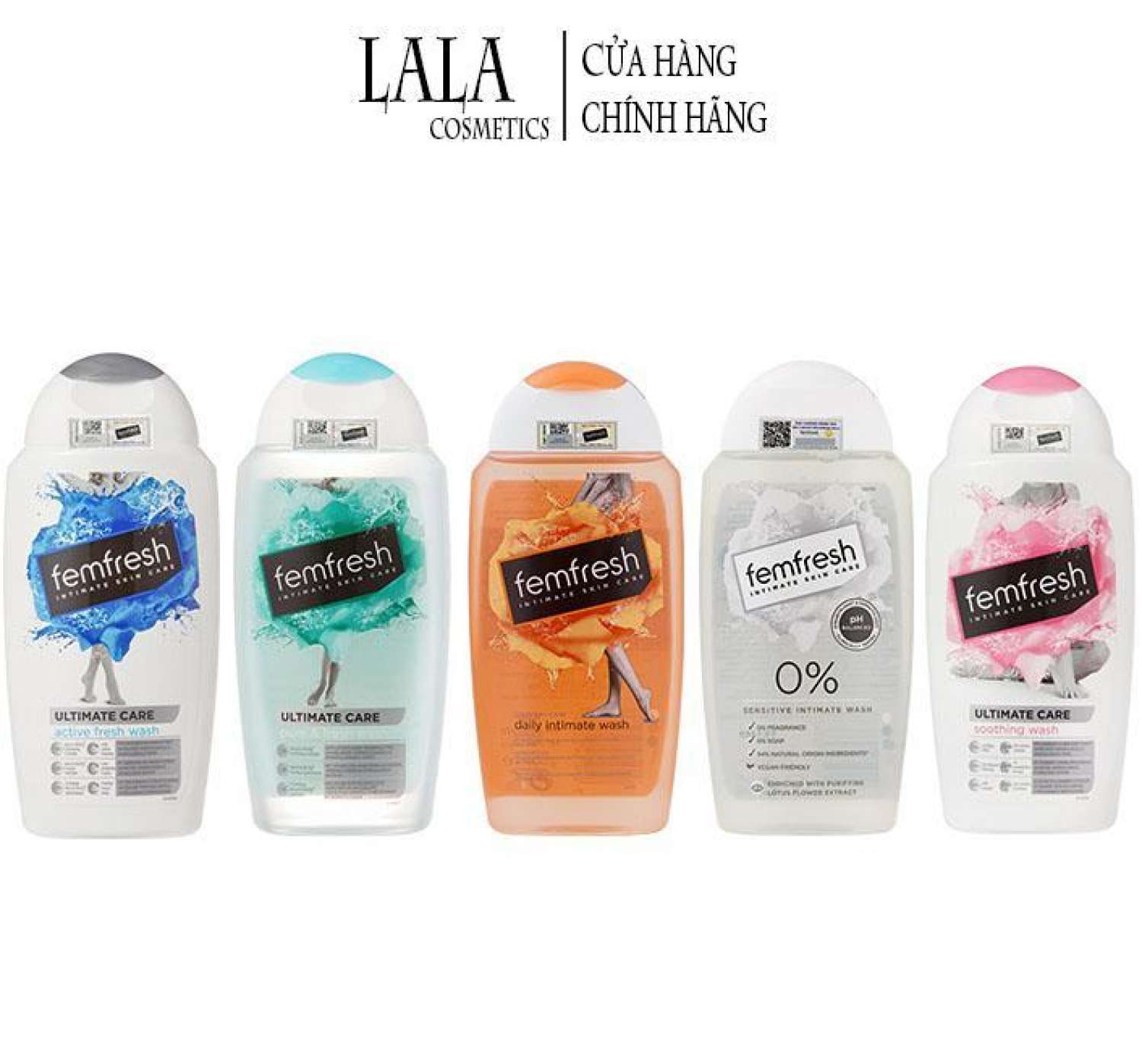 Dung Dịch Vệ Sinh Phụ Nữ Femfresh Soothing Wash