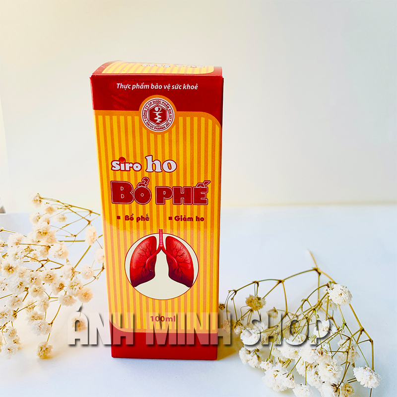 Siro ho bổ phế dạng chai 100ml - hỗ trợ giảm ho bổ phế