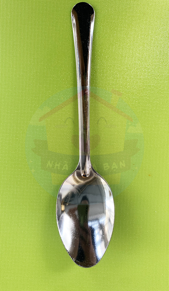 Combo 5 muỗng súp nhọn Inox chất lượng hình thức đẹp sử dụng để ăn cơm canh soup chất liệu 100% Inox bóng loáng kích thước 18 x 4 cm giá lẻ rẻ như giá buôn - Nhà Của Bạn