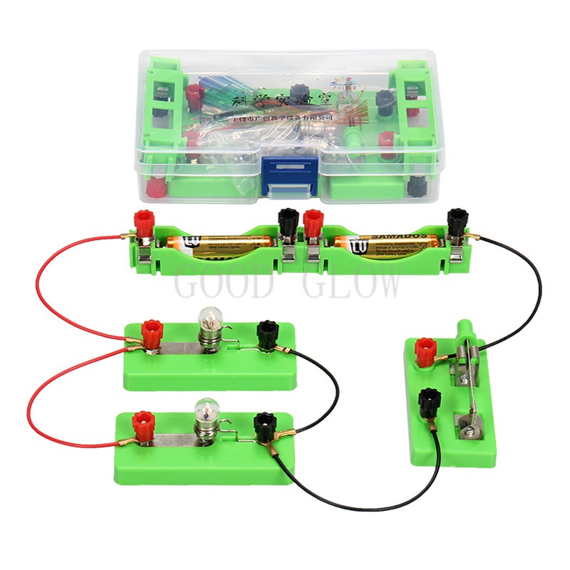 Giáo Dục năng khiếu Bộ dụng cụ mạch điện Vật Lý Tự làm thí nghiệm giáo dục đồ chơi trẻ em trường học dự án khoa học song song