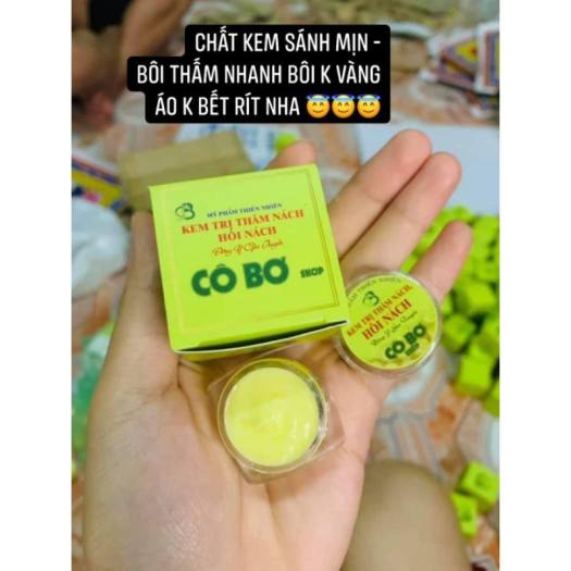 Kem loại bỏ thâm nách hôi nách cô bơ hết hôi sau 3 ngày hết thâm sau 7 ngày sử dụng