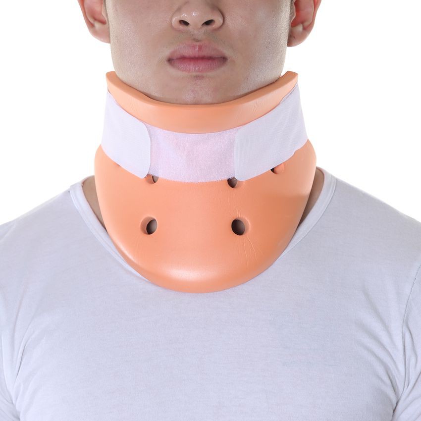 Nẹp cổ cứng người lớn và trẻ em H1 - hỗ trợ trấn thương, cố định cột sống cổ, nghẹo cổ - Soleil shop - Size L