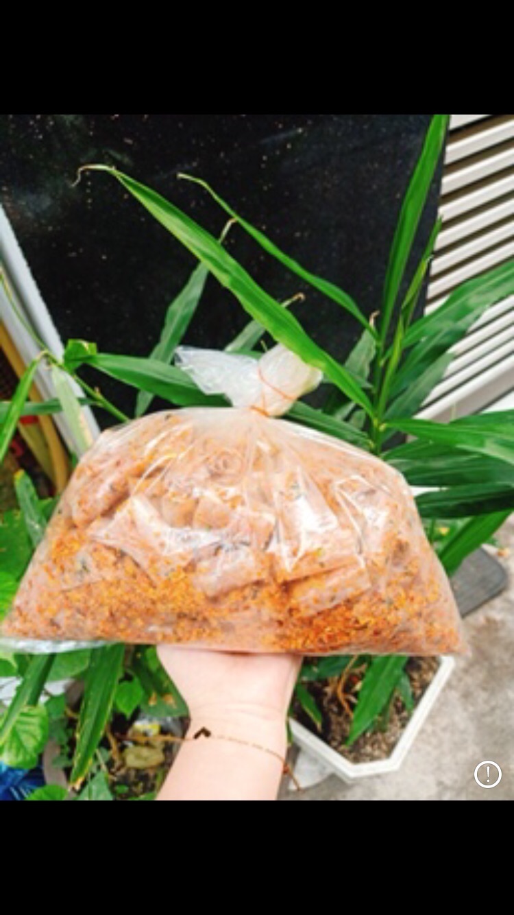500 gr bánh tráng cuốn thập cẩm - ăn vặt út nhi