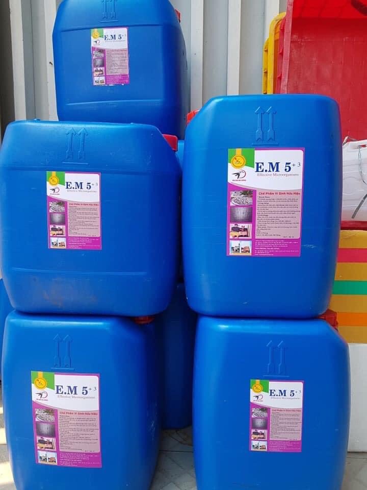 Chế phẩm sinh học e.m5+3, khử mùi xi măng, xử lý môi trường nhà nuôi yến