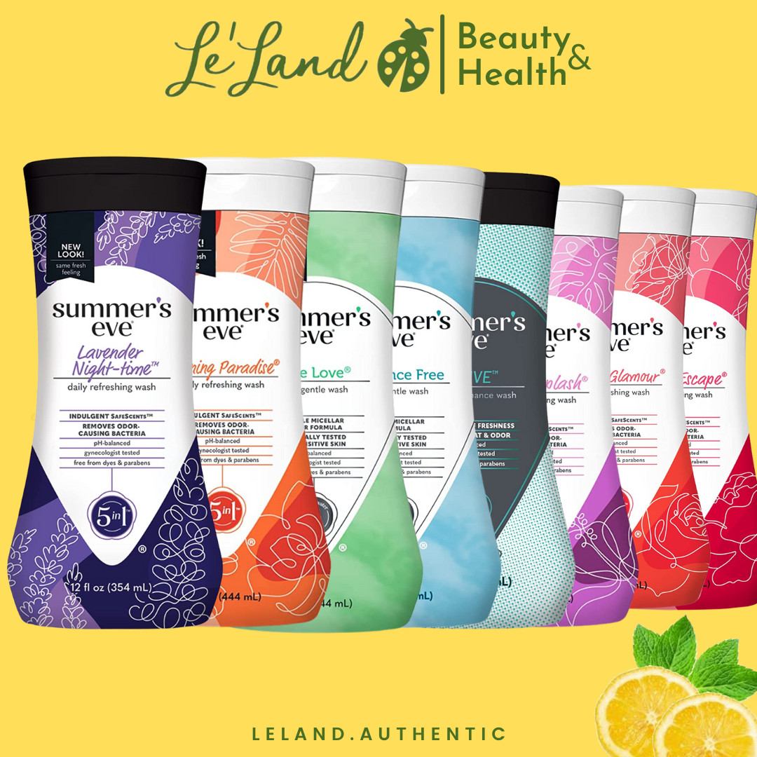 Dung dịch vệ sinh phụ nữ Summer’s Eve Blissful Escape Daily Refreshing Feminine Wash 444ml - Leland