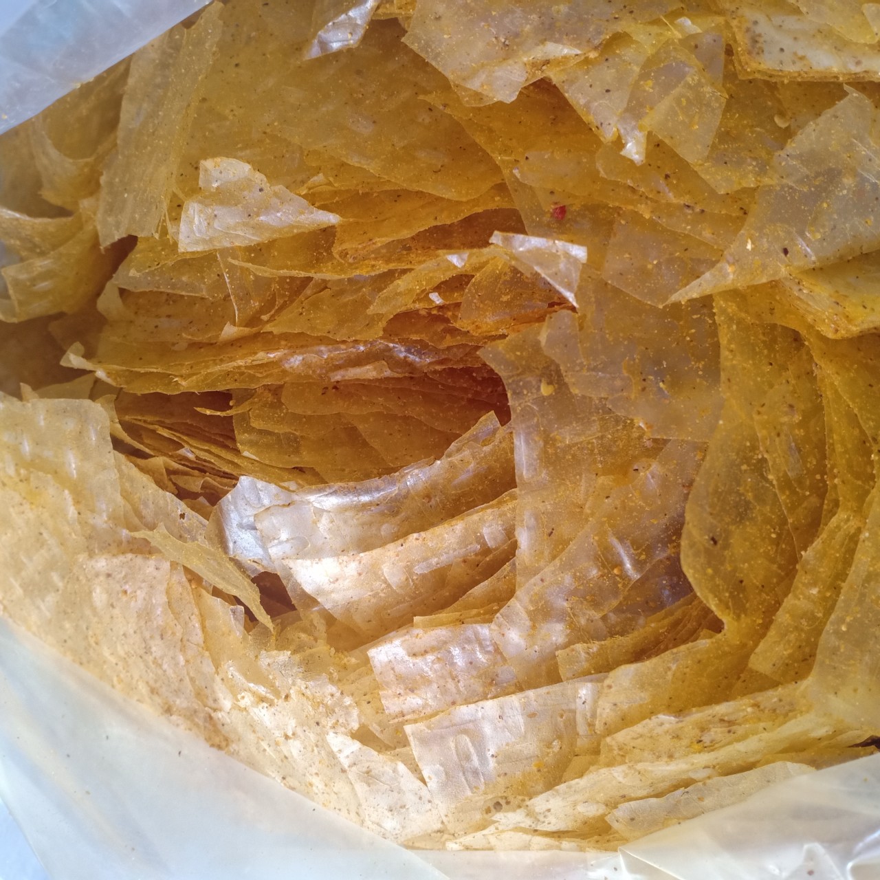 Bánh Tráng Muối Nhuyễn Xì Ke Vàng Tây Ninh 500g Loại Cay Siêu Ngon (NCFOOD) - ĂN VẶT