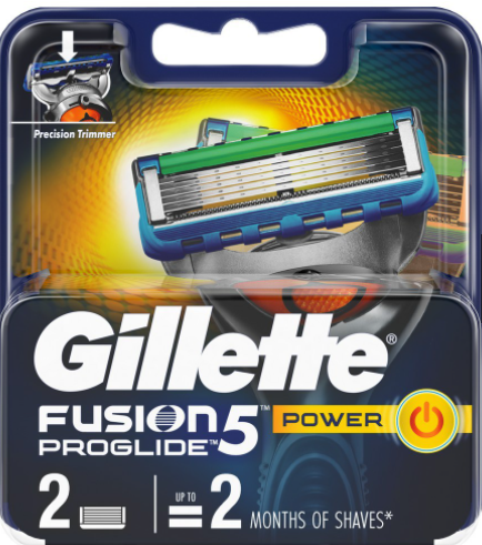 Hộp lưỡi dao cạo râu Gillette Fusion Proglide 2S