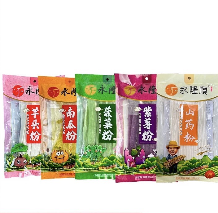Miến dẹt ngũ sắc rau củ 200g