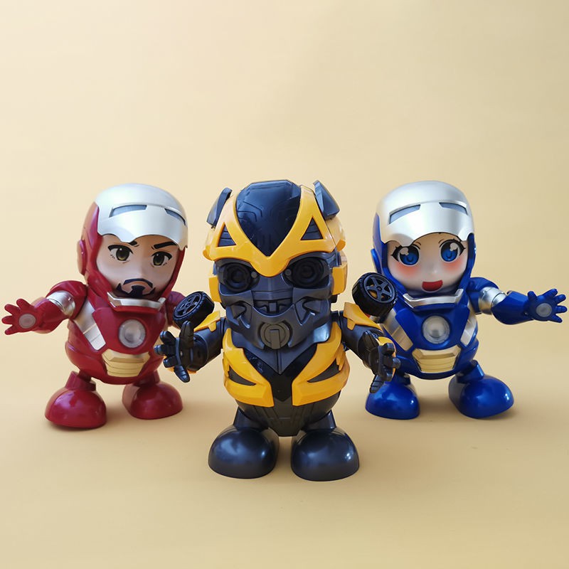 Đồ chơi người sắt Iron Man Hero nhảy múa theo nhạc cực kỳ vui nhộn - Đồ chơi mô hình Iron Man