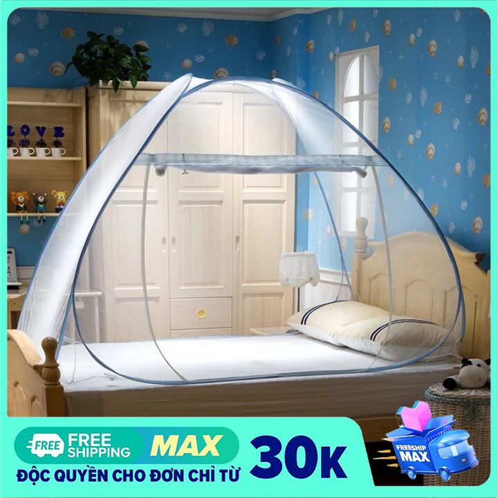 (RẺ VÔ ĐỊCH) Mùng Chụp Tự Bung Đỉnh Nhọn Người Lớn ,Màn Chụp Tự Bung Đỉnh Nhọn Cao Cấp, Màn Chụp Gia Đình, Màn Chụp Tự Bung Gấp Gọn Thông Minh , Tiện Lợi , Bền, Đẹp . Bh 12 tháng