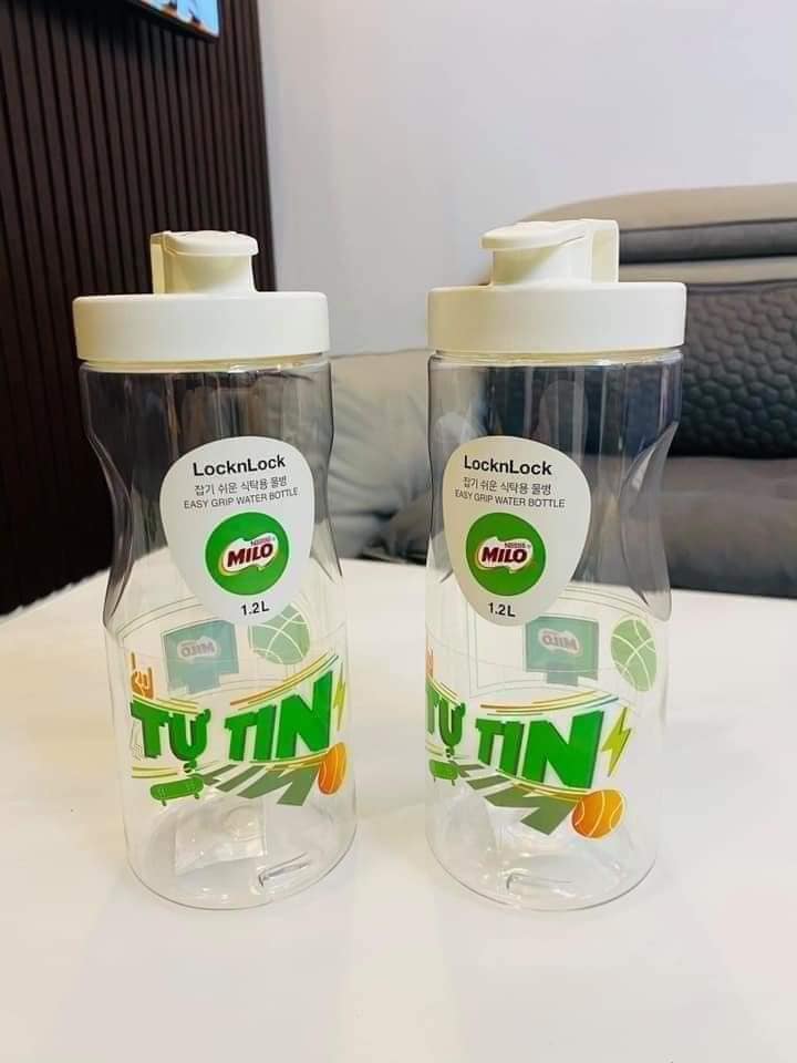 Set 2 bình nước locknlock 1.2 lít