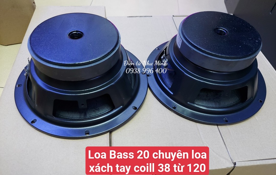 LOA BASS 20 CHUYÊN DÒNG LOA KÉO - LOA XÁCH TAY ( giá bán tùy chọn 1 cái / 1 cặp )