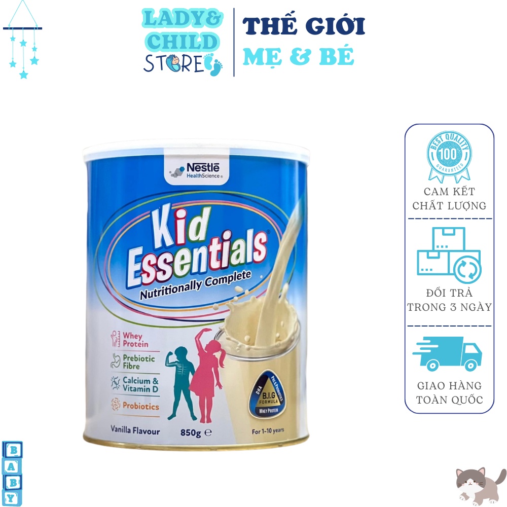 Sữa kid essential 850gr - sữa kid essential nội địa úc hỗ trợ bé phát triển cân nặng vào chiều cao