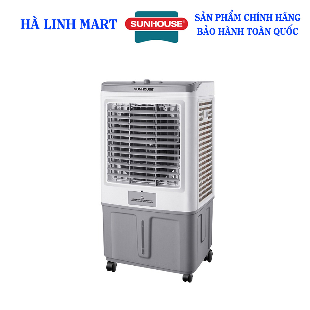 Máy làm mát không khí sunhouse shd7757 - quạt điều hòa công suất 170w lưu lượng gió 5000m3/h