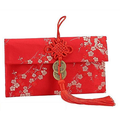 Bao Lì Xì Vải Gấm Nhiều Hoa Văn Cao Cấp Cưới Hỏi Nạp TàiNgày Tết