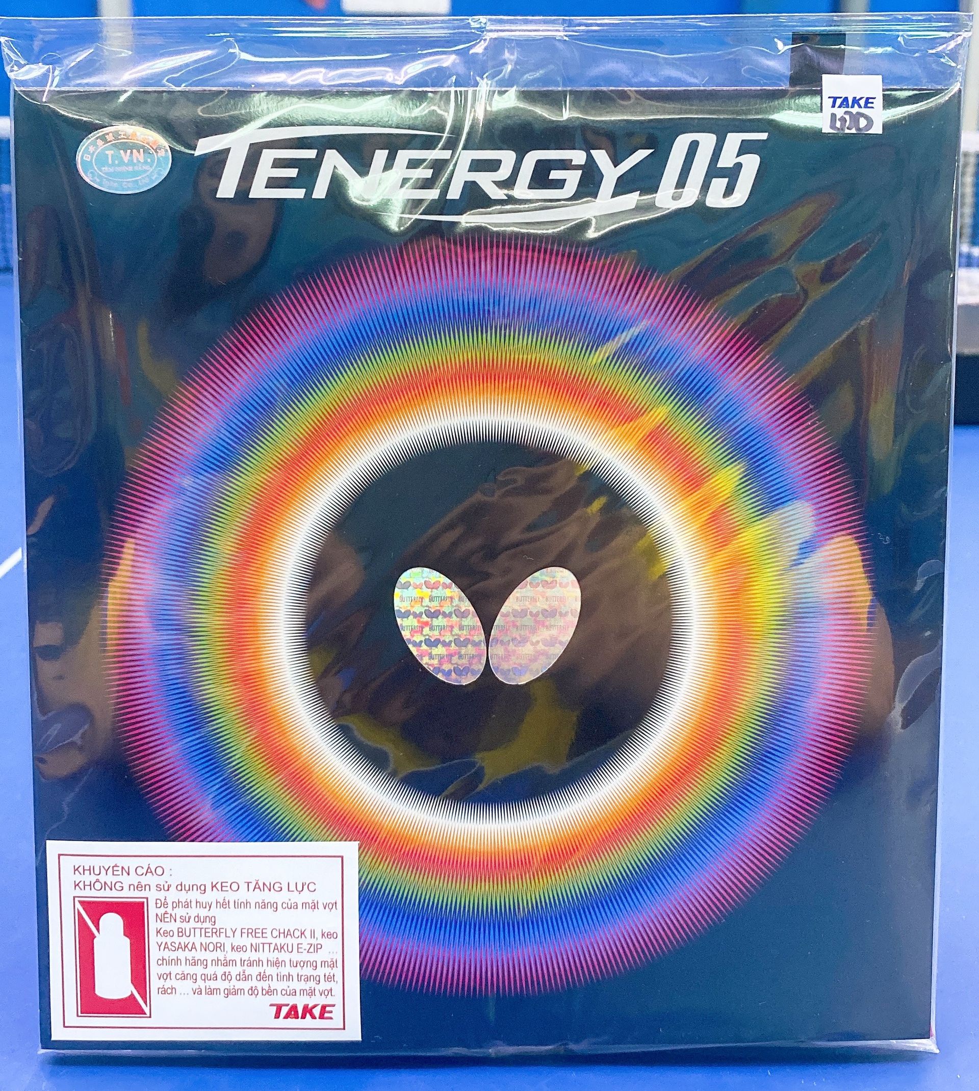 Mặt vợt bóng bàn tenergy 05/80 hàng chính hãng made in japan