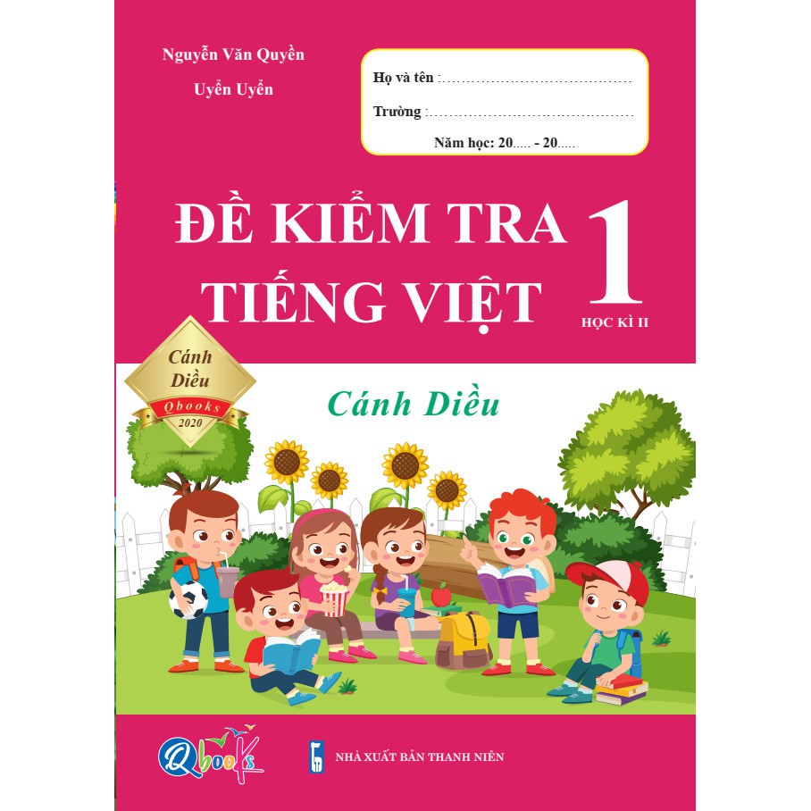 Combo Trọn Bộ 8 Quyển Sách Cánh Diều Cho Học Sinh Lớp 1 - Đề Kiểm Tra Và Bài Tập Tuần 2 Môn Toán và Tiếng Việt QBooks
