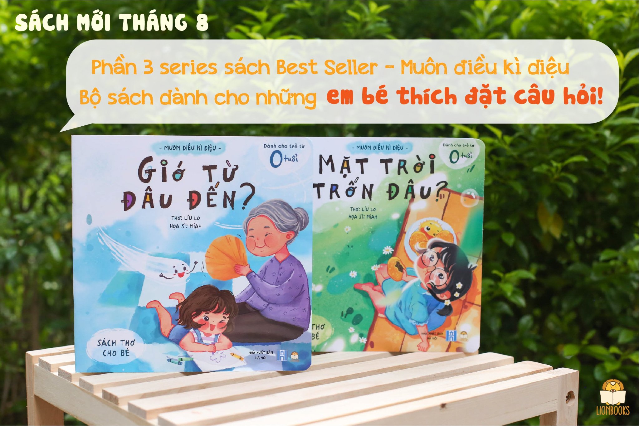 Bộ sách thơ muôn điều kì diệu 3 - bộ sách dành cho những em bé thích đặt câu hỏi!