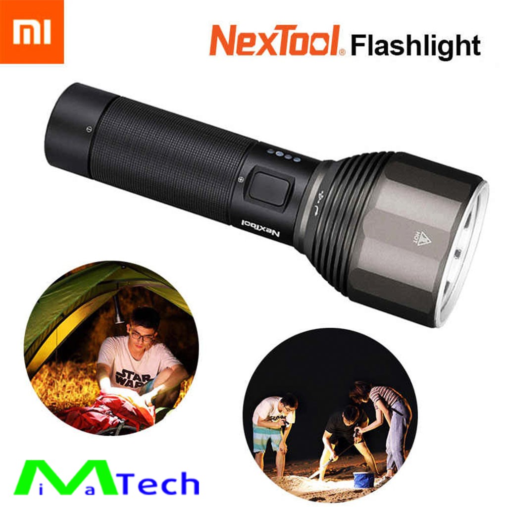 Đèn Pin Xiaomi Nextool Flashlight Cầm Tay Model Zes0417 Siêu Sáng Chống  Nước Hợp Kim Nhôm Hàng Không Bền Bỉ Chính Hãng | Lazada.Vn