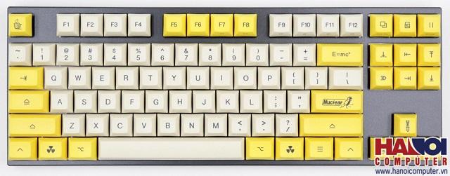 Bàn phím cơ Varmilo VA87M Radiation - Mechanical Cherry Brown Switch
