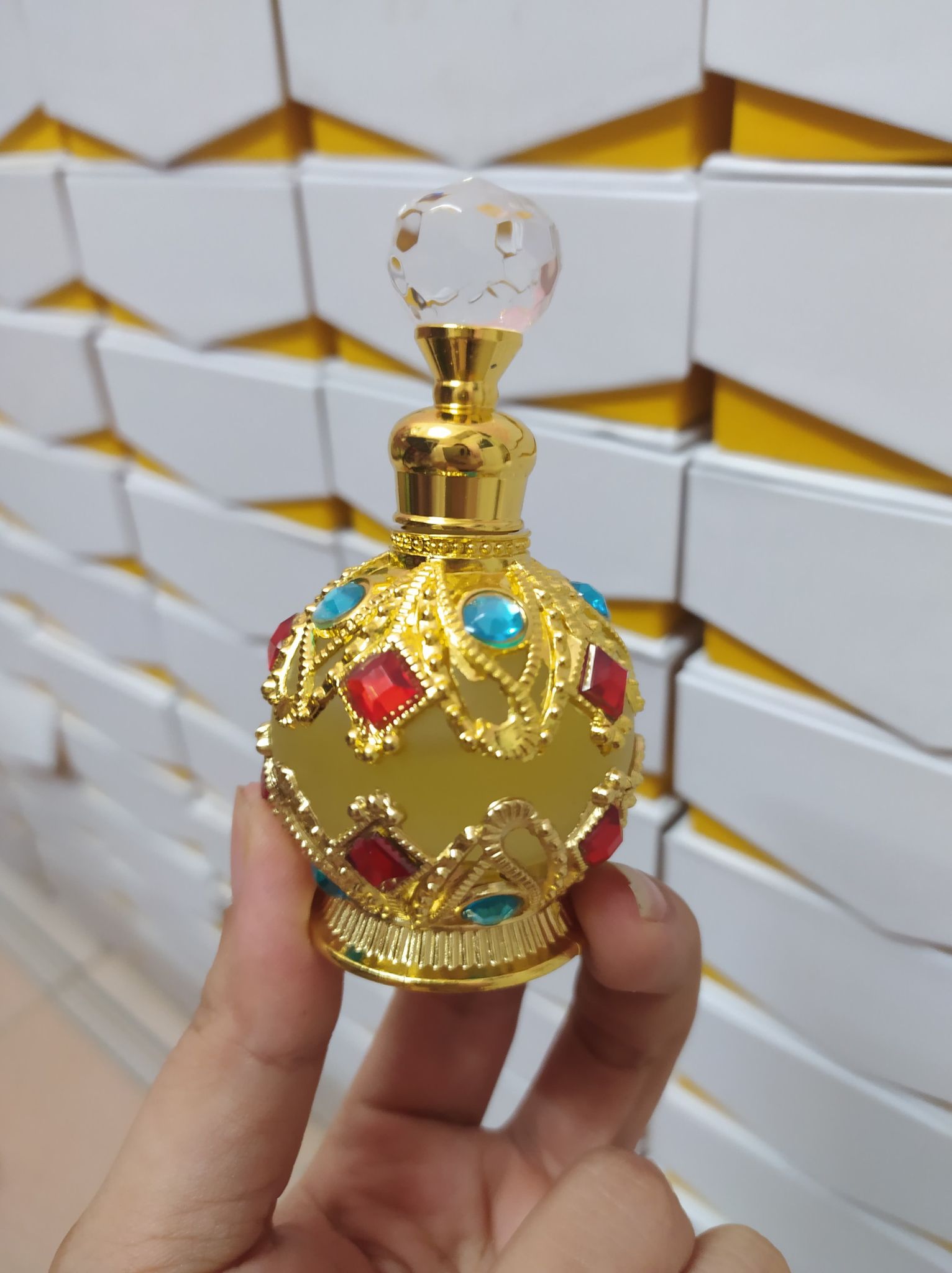 [Sale Siêu Sốc] Tinh dầu nước hoa Dubai 15ml đính đá quyến rũ ngọt ngào