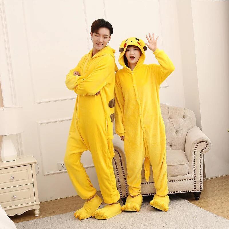 Bộ đồ thú pikachu vàng người lớn ⭐ bộ đồ thú giá rẻ