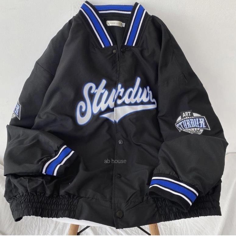 ÁO KHOÁC,ÁO BOMBER STURDUS GIÓ 2 LỚP FORM UNISEX NAM NỮ MẶC CỰC CHẤT