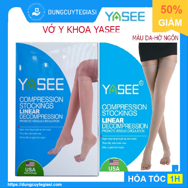Vớ Y Khoa Yasee chống suy giãn tĩnh mạch | Tất Suy Giãn Tĩnh Mạch
