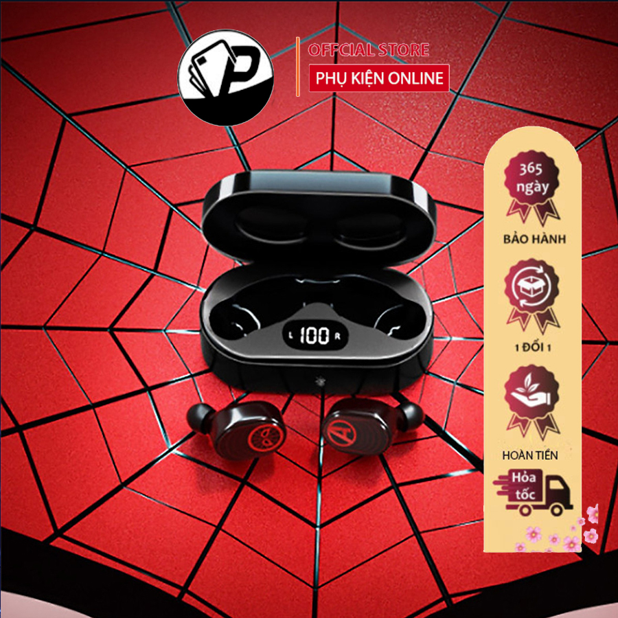 Tai nghe Bluetooth Siêu anh hùng Marvel CB08 Bluetooth 5.0 kết nối nhanh chóng, chính xác